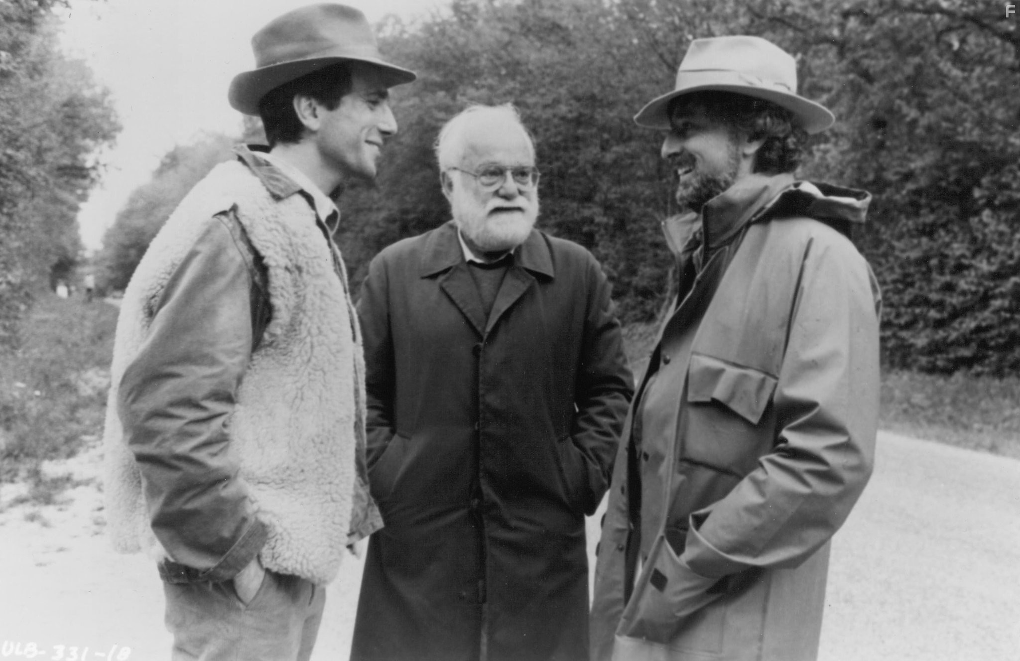 Daniel Day-Lewis, Philip Kaufman, and Saul Zaentz in Невыносимая лёгкость бытия (1988)