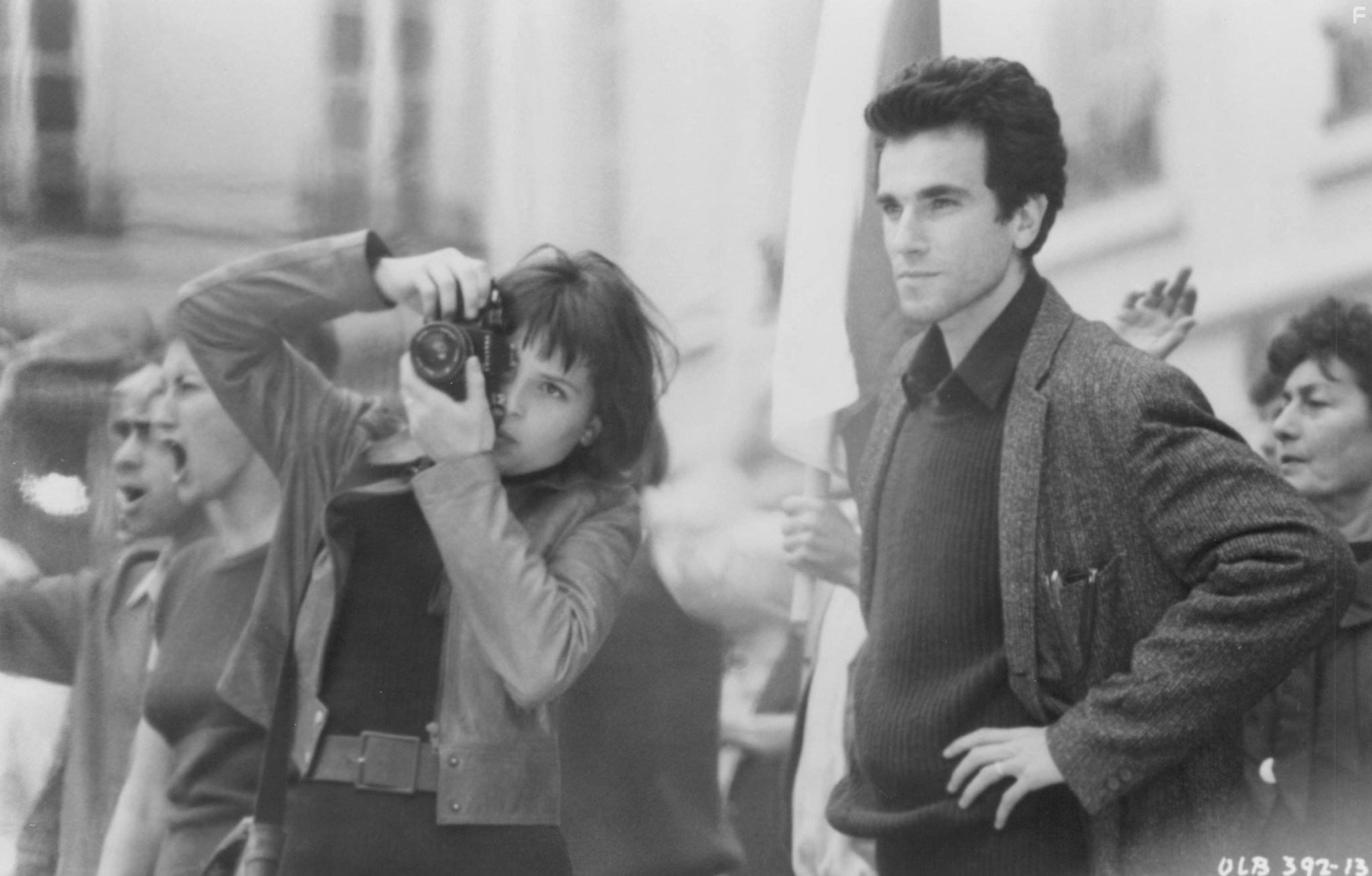 Juliette Binoche and Daniel Day-Lewis in Невыносимая лёгкость бытия (1988)