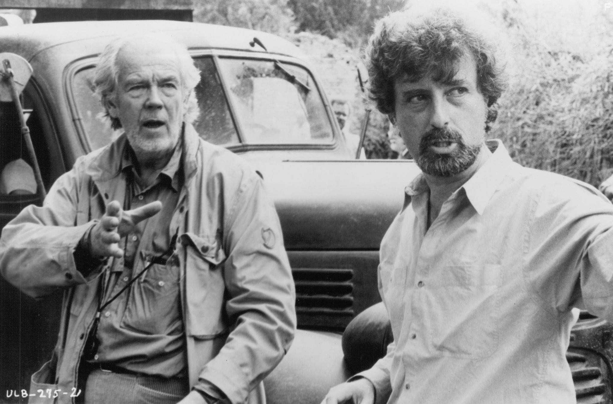 Sven Nykvist and Philip Kaufman in Невыносимая лёгкость бытия (1988)