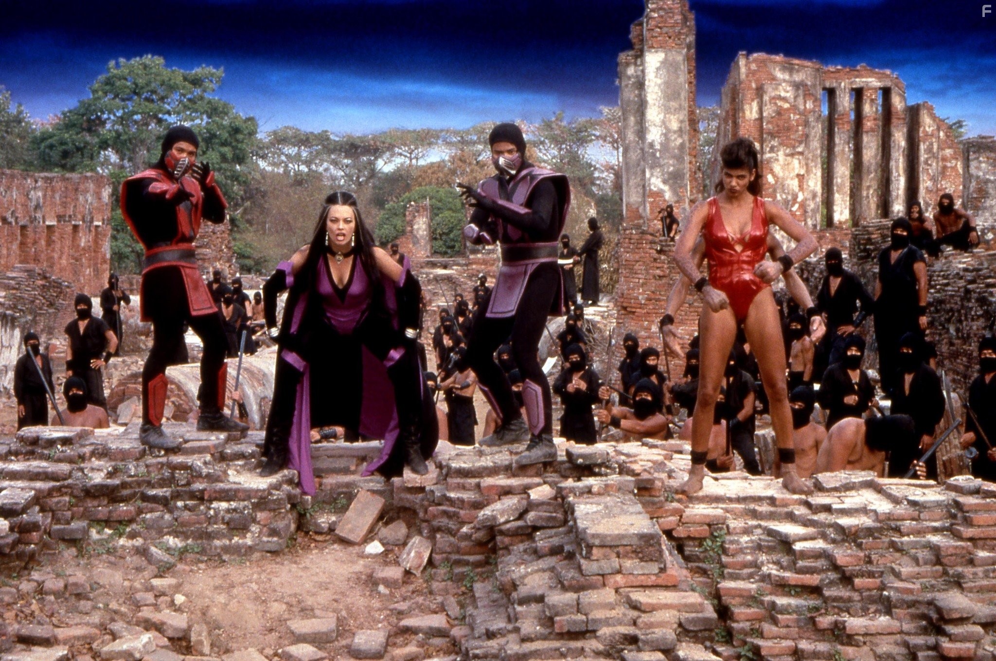 Marjean Holden, John Medlen, Musetta Vander, and Tyrone C. Wiggins in Смертельная битва 2: Истребление (1997)