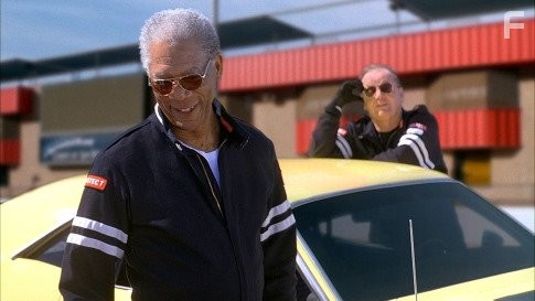 Morgan Freeman and Jack Nicholson in Пока не сыграл в ящик (2007)