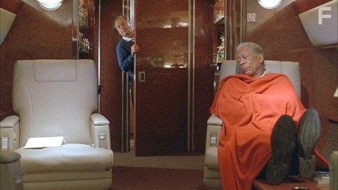 Morgan Freeman and Jack Nicholson in Пока не сыграл в ящик (2007)
