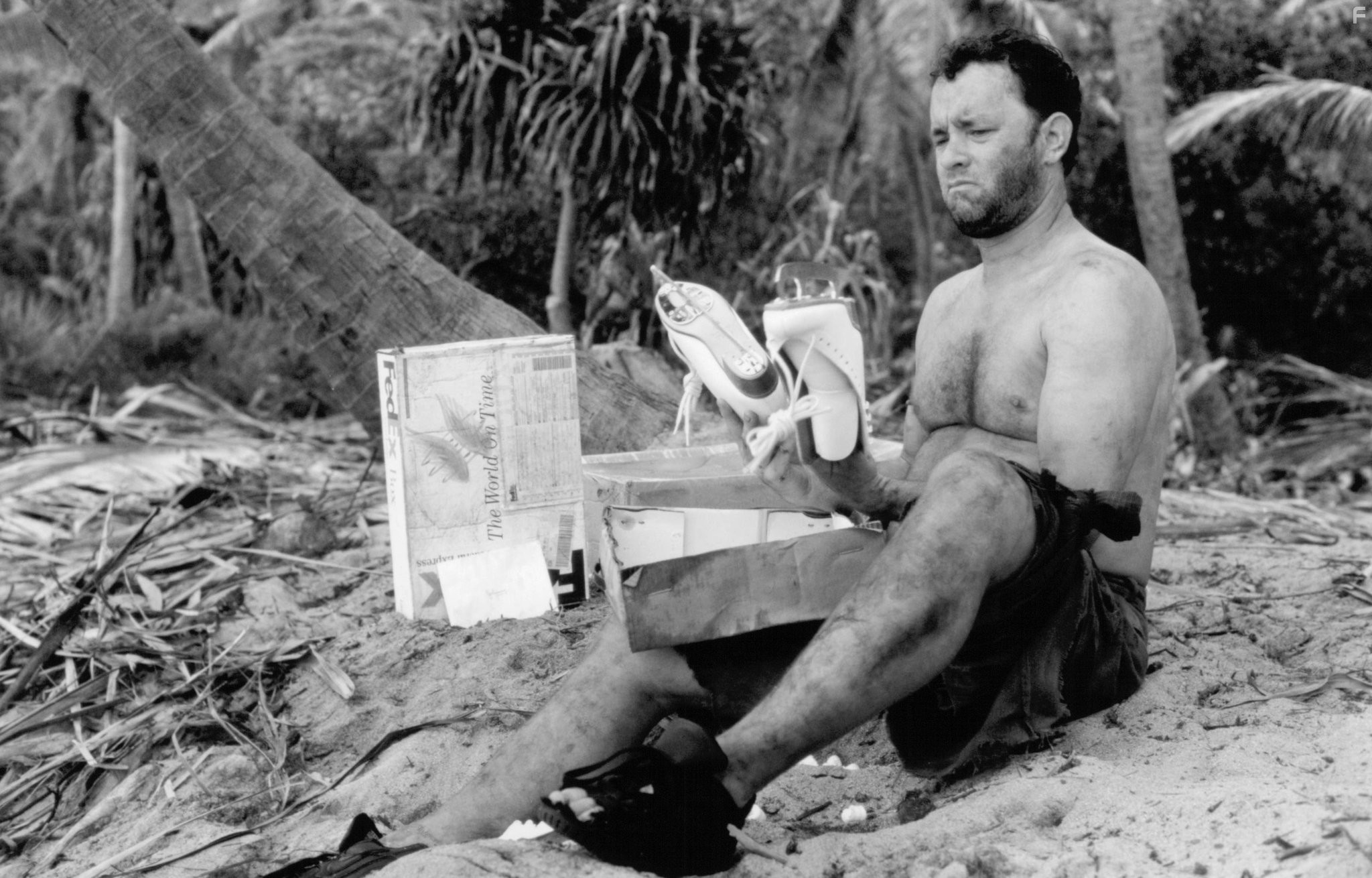 Tom Hanks in Изгой (2000)