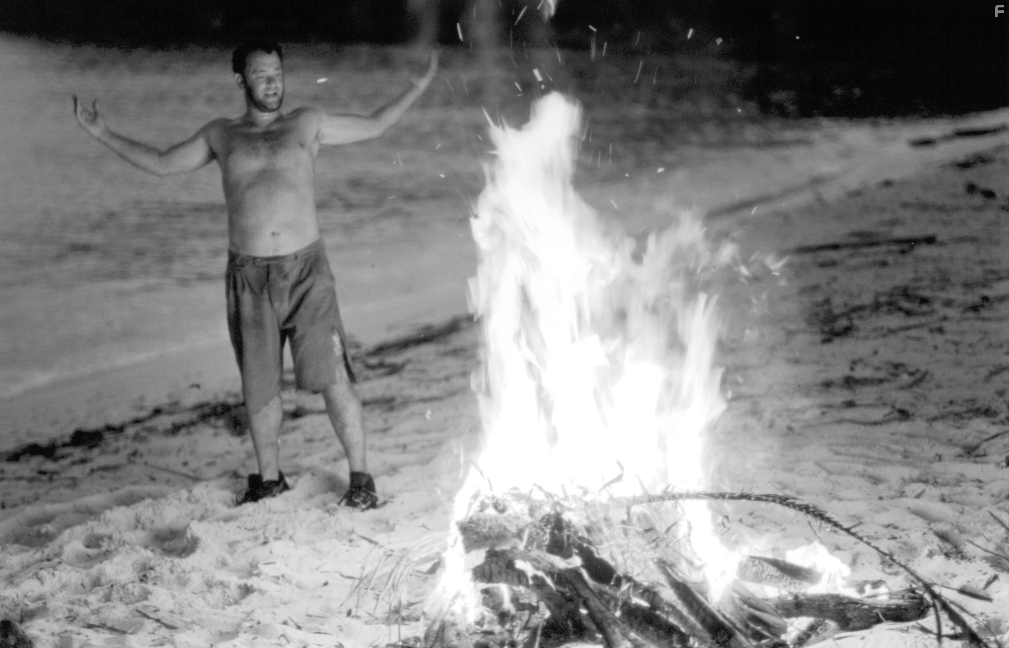 Tom Hanks in Изгой (2000)