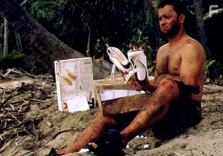 Tom Hanks stars as Chuck Noland