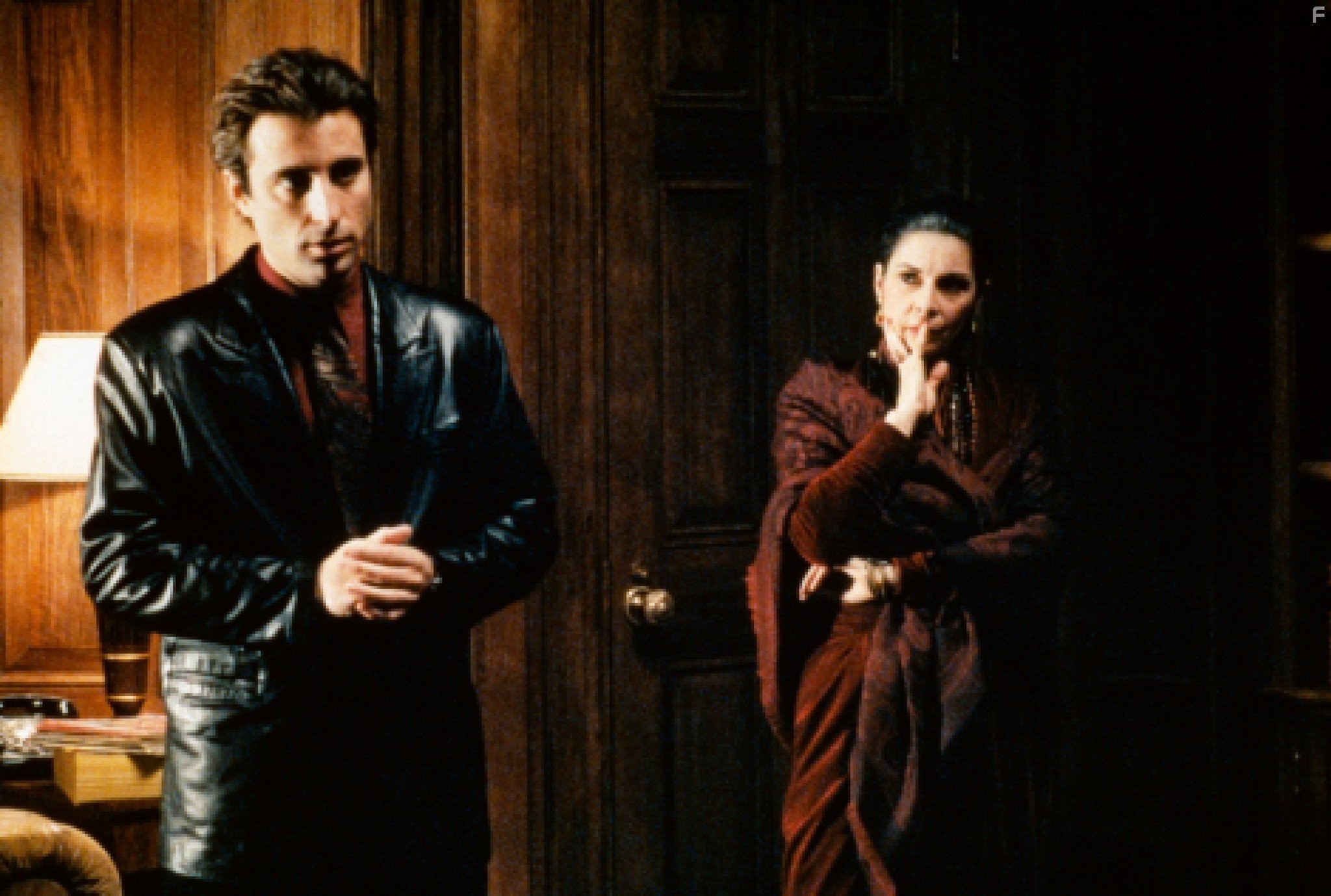 Andy Garcia and Talia Shire in Крёстный отец III (1990)