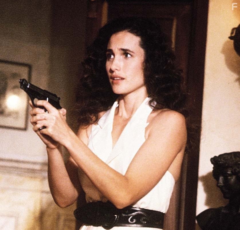 Andie MacDowell in Гудзонский ястреб (1991)