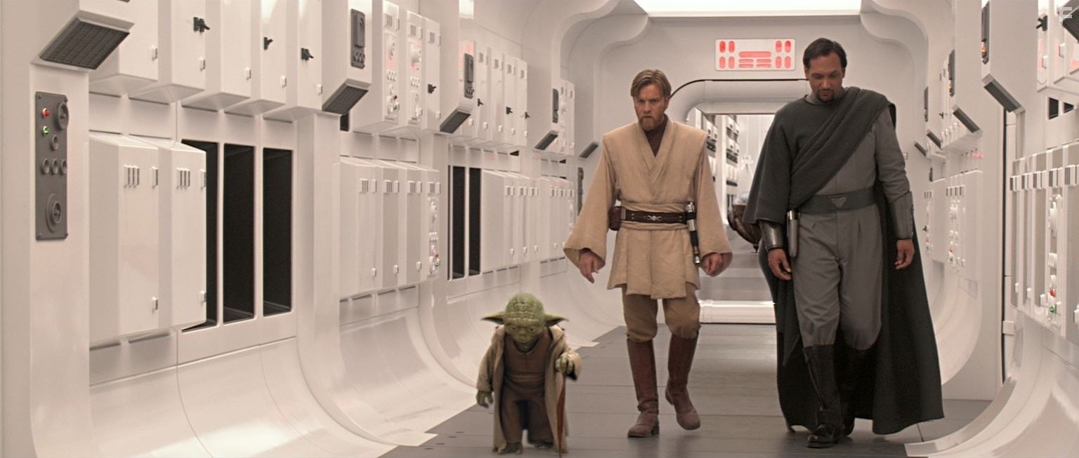 Ewan McGregor and Jimmy Smits in Звёздные войны. Эпизод 3: Месть Ситхов (2005)