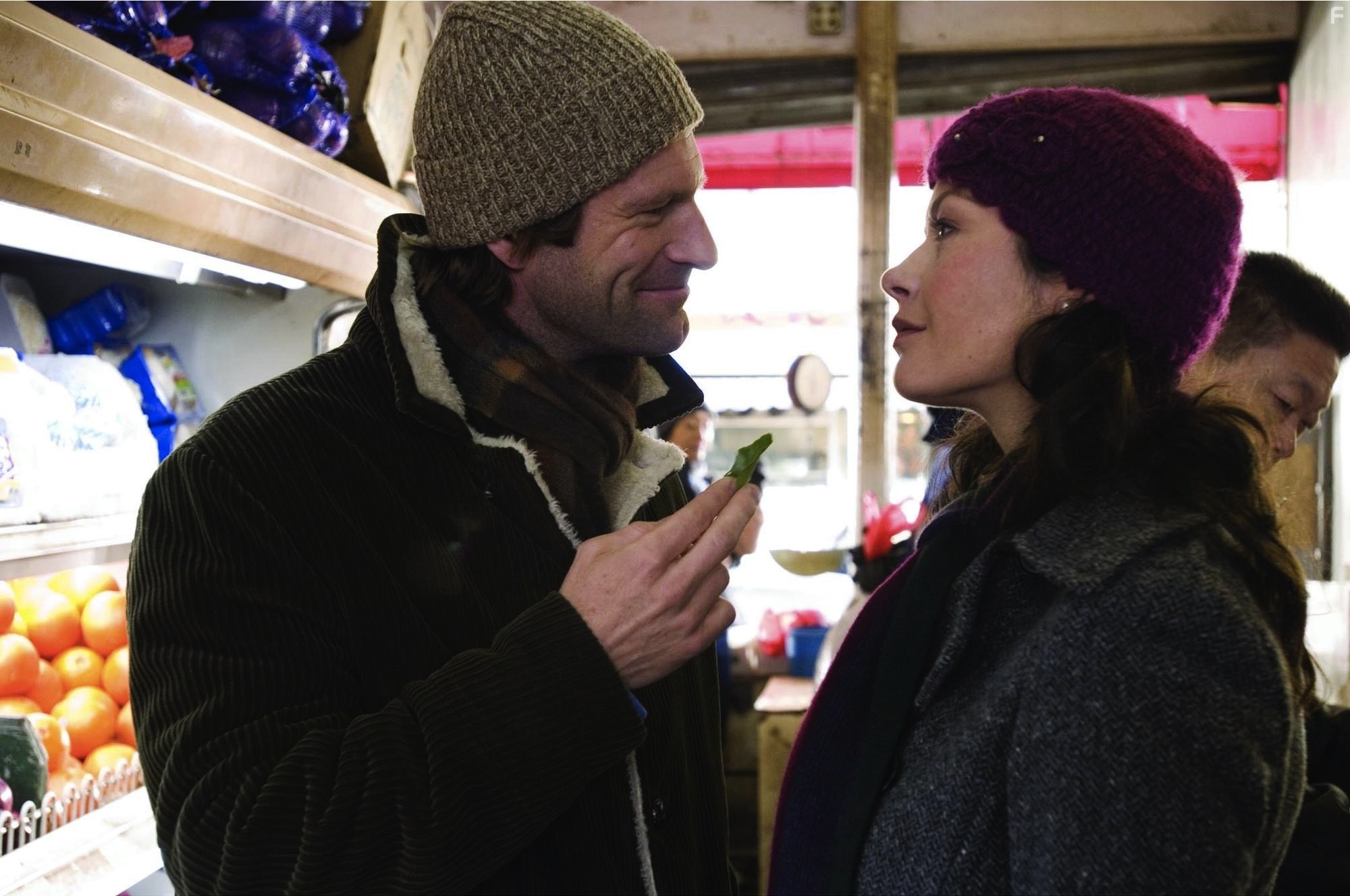 Aaron Eckhart and Catherine Zeta-Jones in Вкуc жизни (2007)
