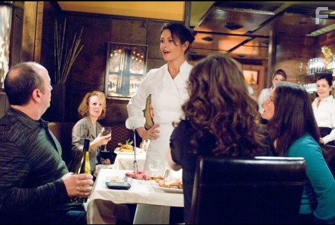 Catherine Zeta-Jones, Rob Leo Roy, and Lorca Simons in Вкуc жизни (2007)
