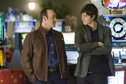 Kevin Spacey and Jim Sturgess in Двадцать одно (2008)