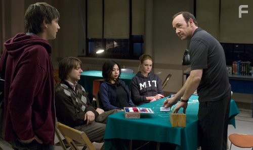 Kevin Spacey, Kate Bosworth, Liza Lapira, Jacob Pitts, and Jim Sturgess in Двадцать одно (2008)