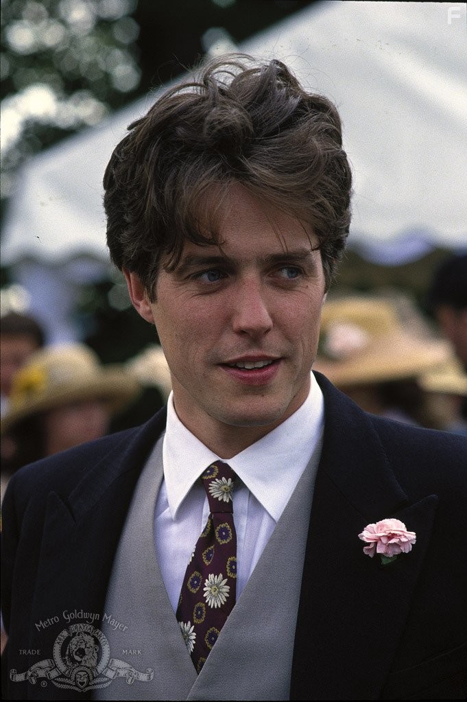 Hugh Grant in Четыре свадьбы и oдни похороны (1994)