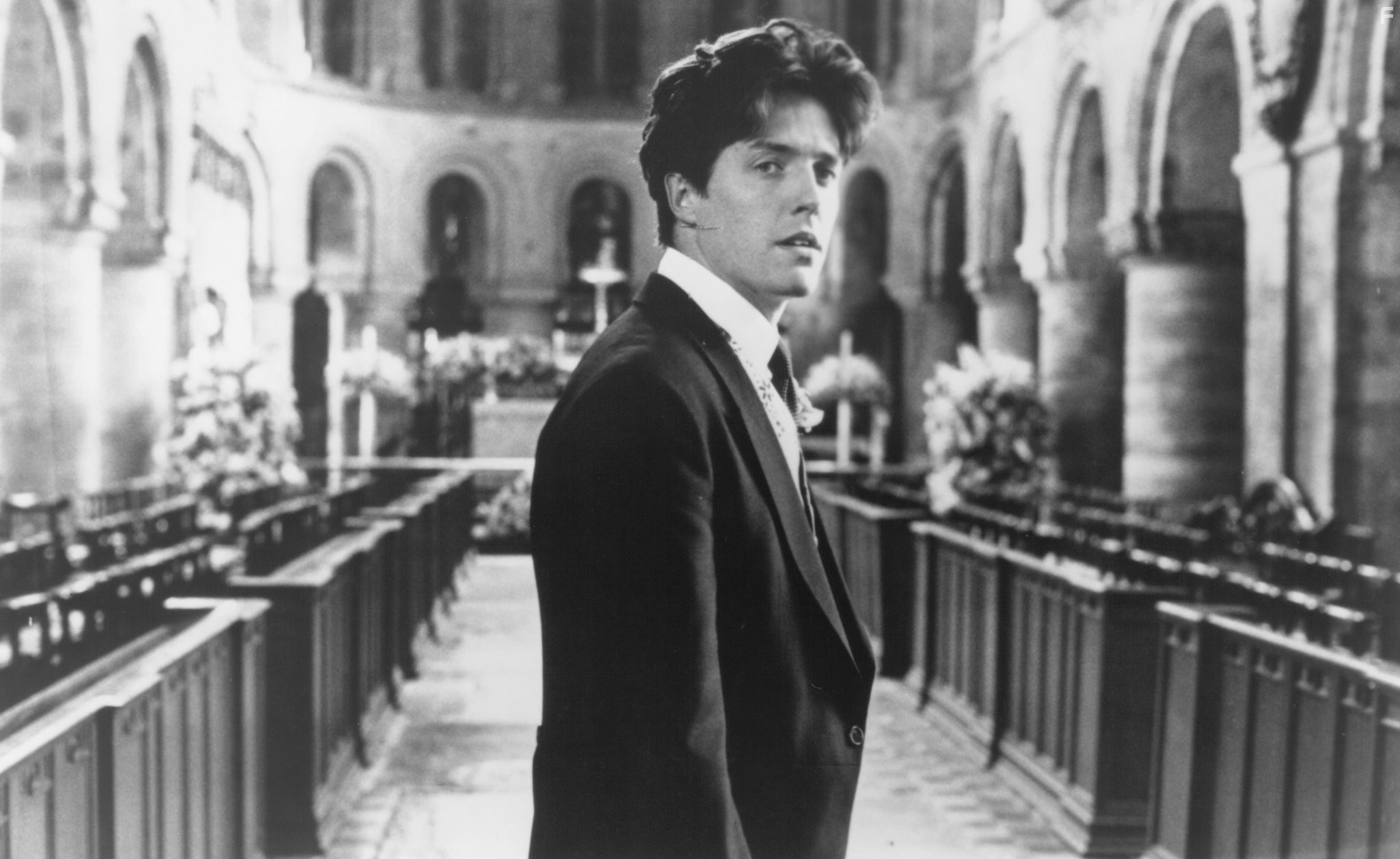 Hugh Grant in Четыре свадьбы и oдни похороны (1994)