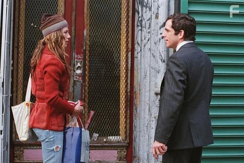 Jennifer Aniston and Ben Stiller in А вот и Полли (2004)