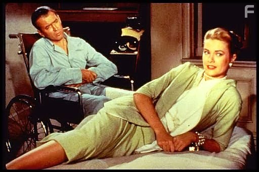 Jimmy Stewart and Grace Kelly star in Hitchcock's classic masterpiece