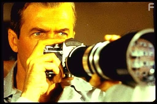 Jimmy Stewart stars as L.B. "Jeff" Jeffries