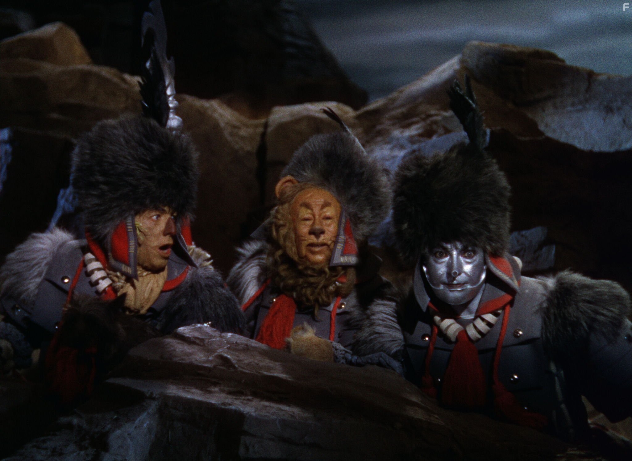 Ray Bolger, Jack Haley, and Bert Lahr in Волшебник страны Оз (1939)