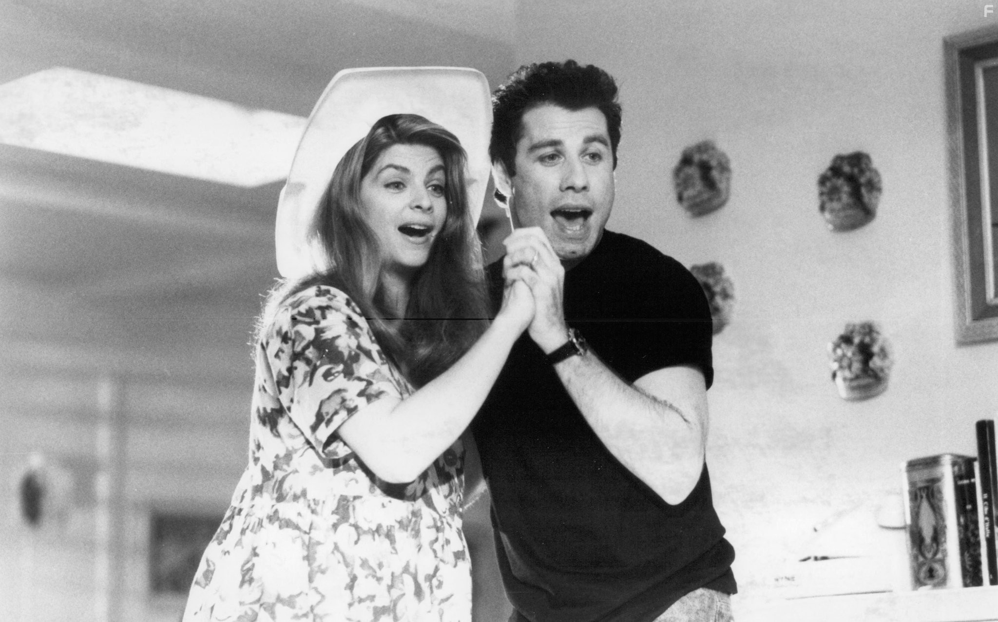 John Travolta and Kirstie Alley in Уж кто бы говорил 2 (1990)
