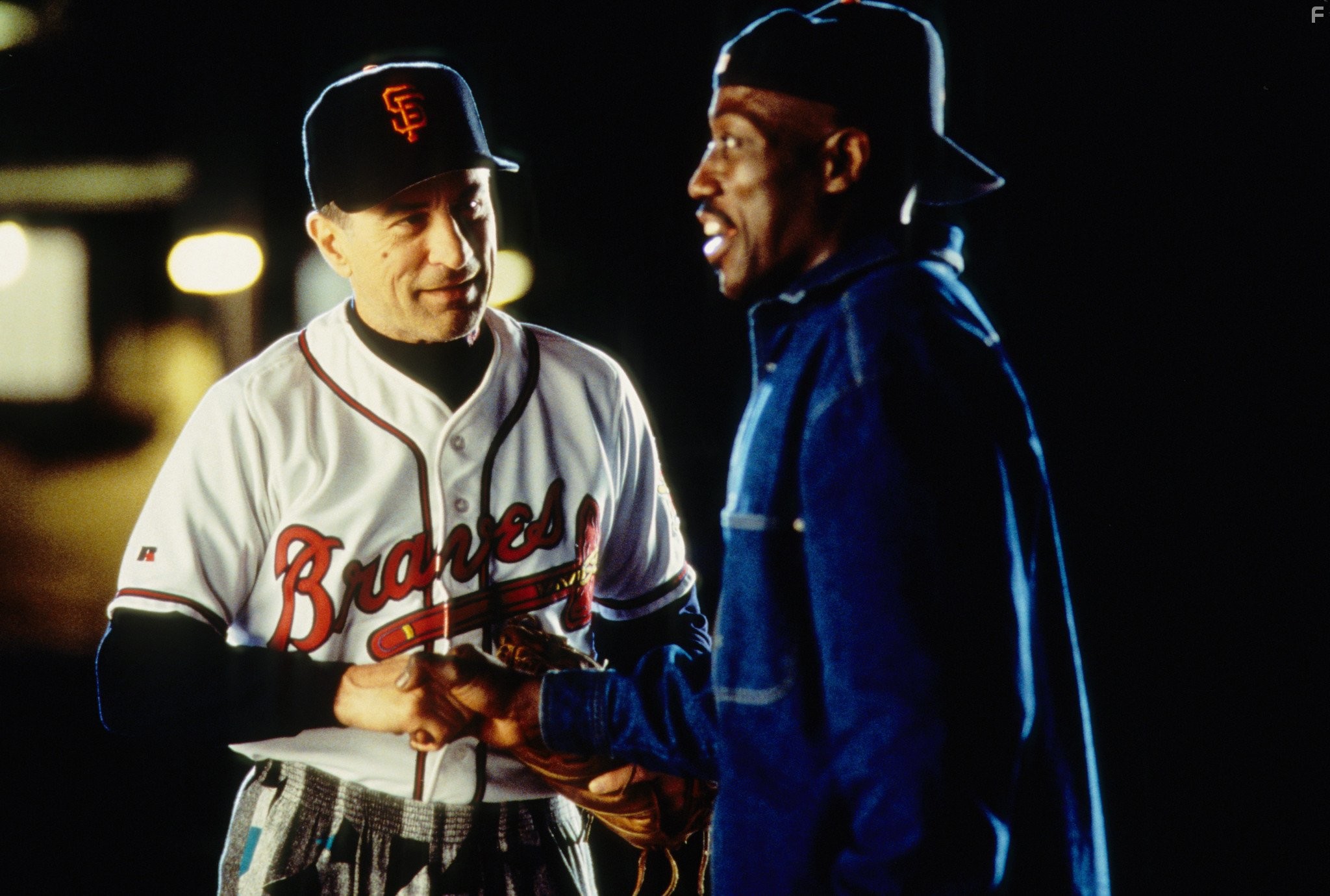 Robert De Niro and Wesley Snipes in Фанат (1996)