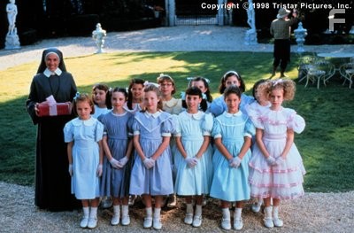 Miss Clavel with the girls