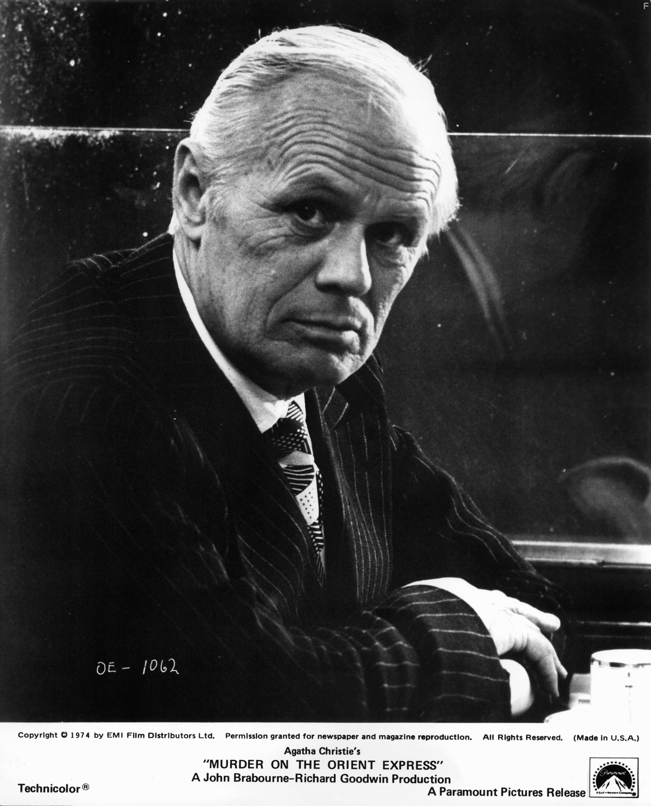 Richard Widmark in Убийство в Восточном экспрессе (1974)