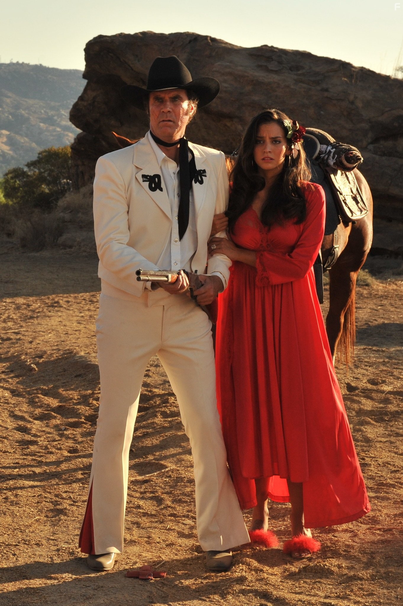 Will Ferrell and Genesis Rodriguez in B дoме отца (2012)