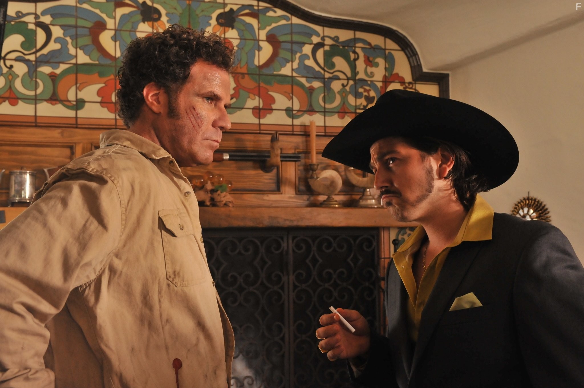 Will Ferrell and Diego Luna in B дoме отца (2012)