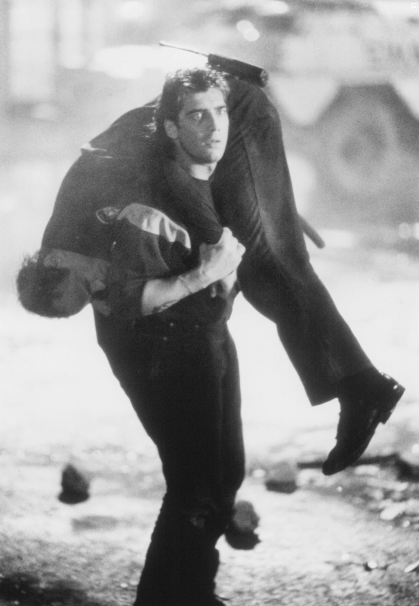Matt Frewer and Ken Wahl in The Taking of Beverly Hills (1991)