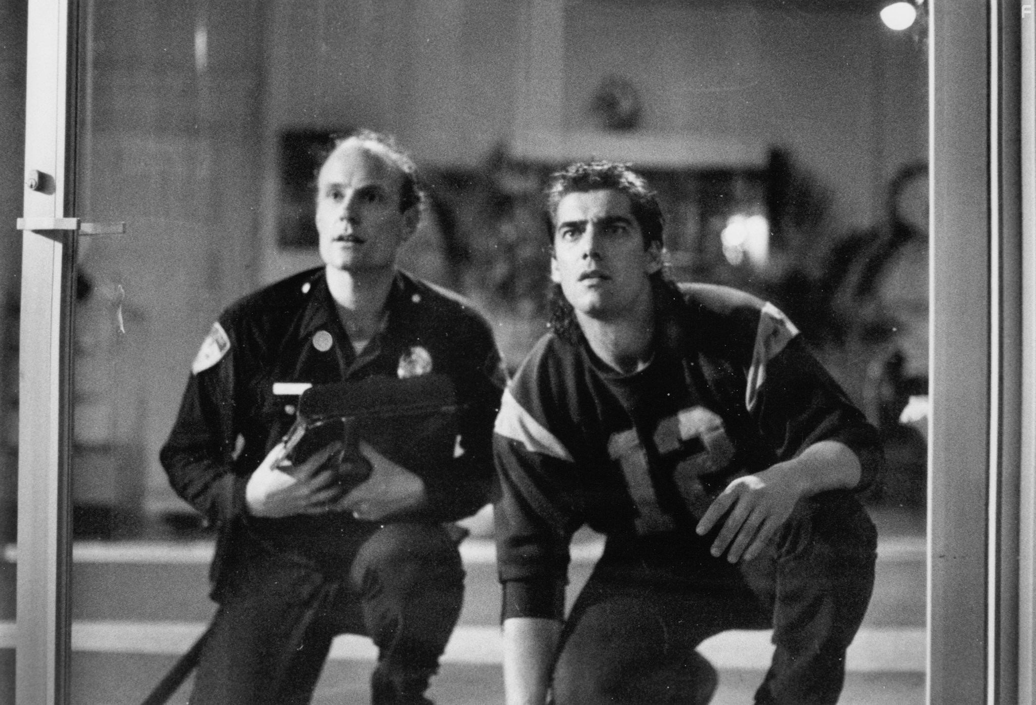 Matt Frewer and Ken Wahl in The Taking of Beverly Hills (1991)