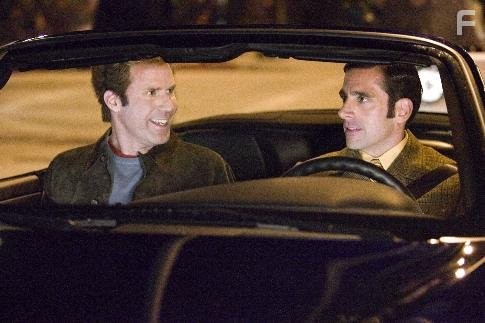 Will Ferrell and Steve Carell in Колдунья (2005)