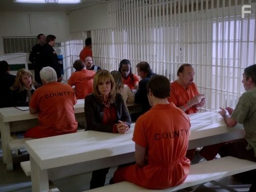 Linda Gray and Josh Henderson in Даллас (2012)