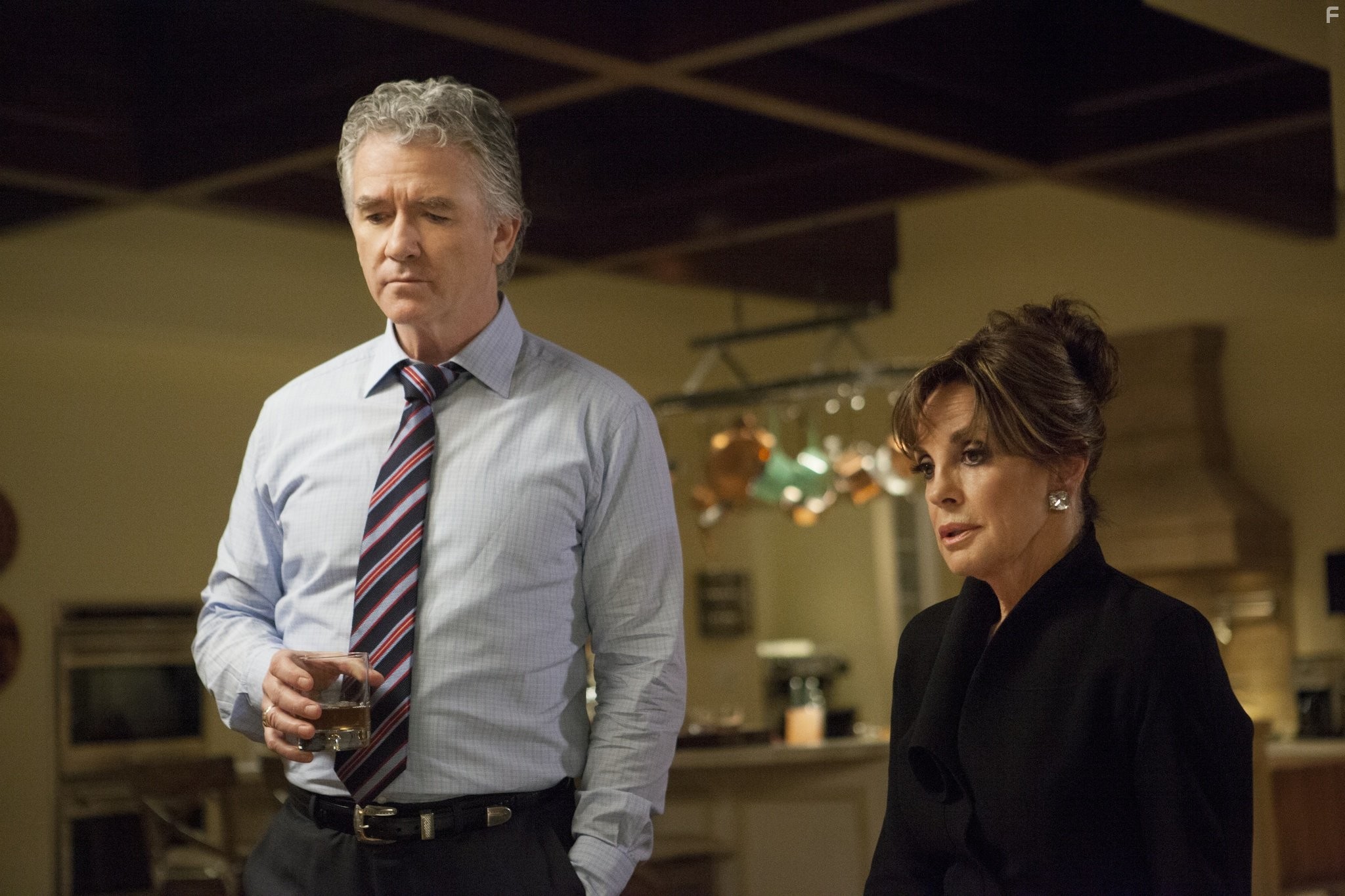 Patrick Duffy and Linda Gray in Даллас (2012)