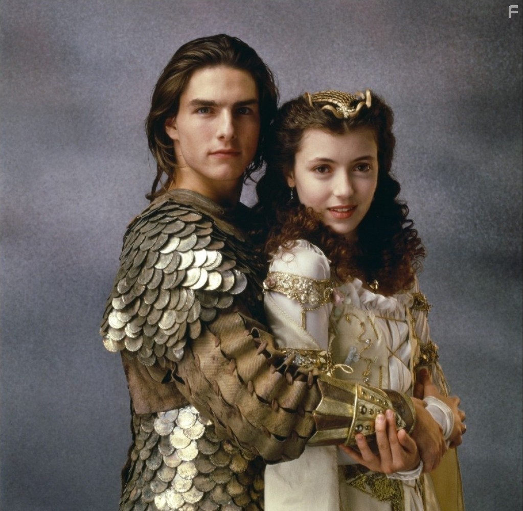 Tom Cruise and Mia Sara in Легенда (1985)