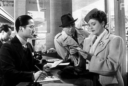 "Across the Pacific" Humphrey Bogart and Mary Astor 1942 Warner Bros.