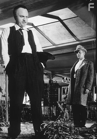 "Citizen Kane" Orson Welles and Joseph Cotten 1941 RKO