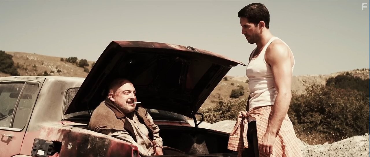 Scott Adkins and Petar Bachvarov in Гринго (2012)