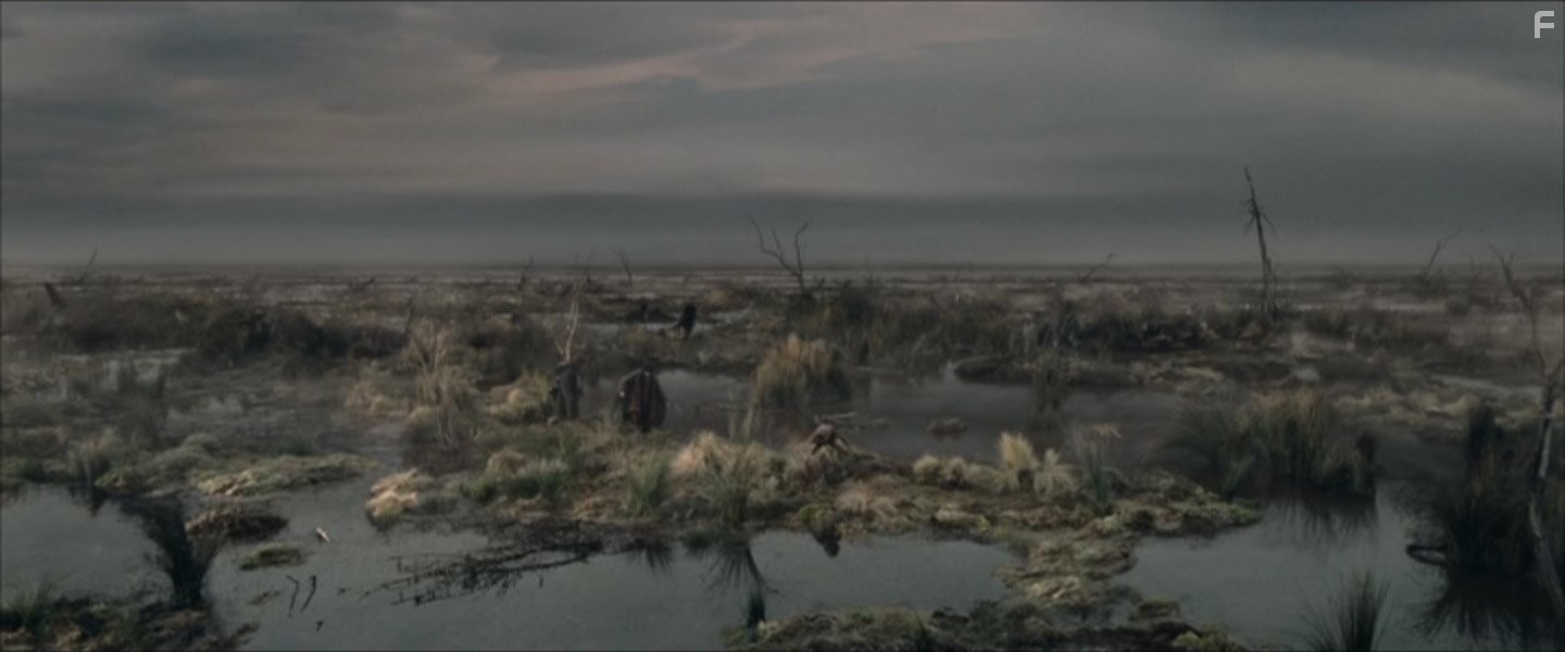 Sean Astin, Elijah Wood, and Andy Serkis in Властелин колец: Две крепости (2002)