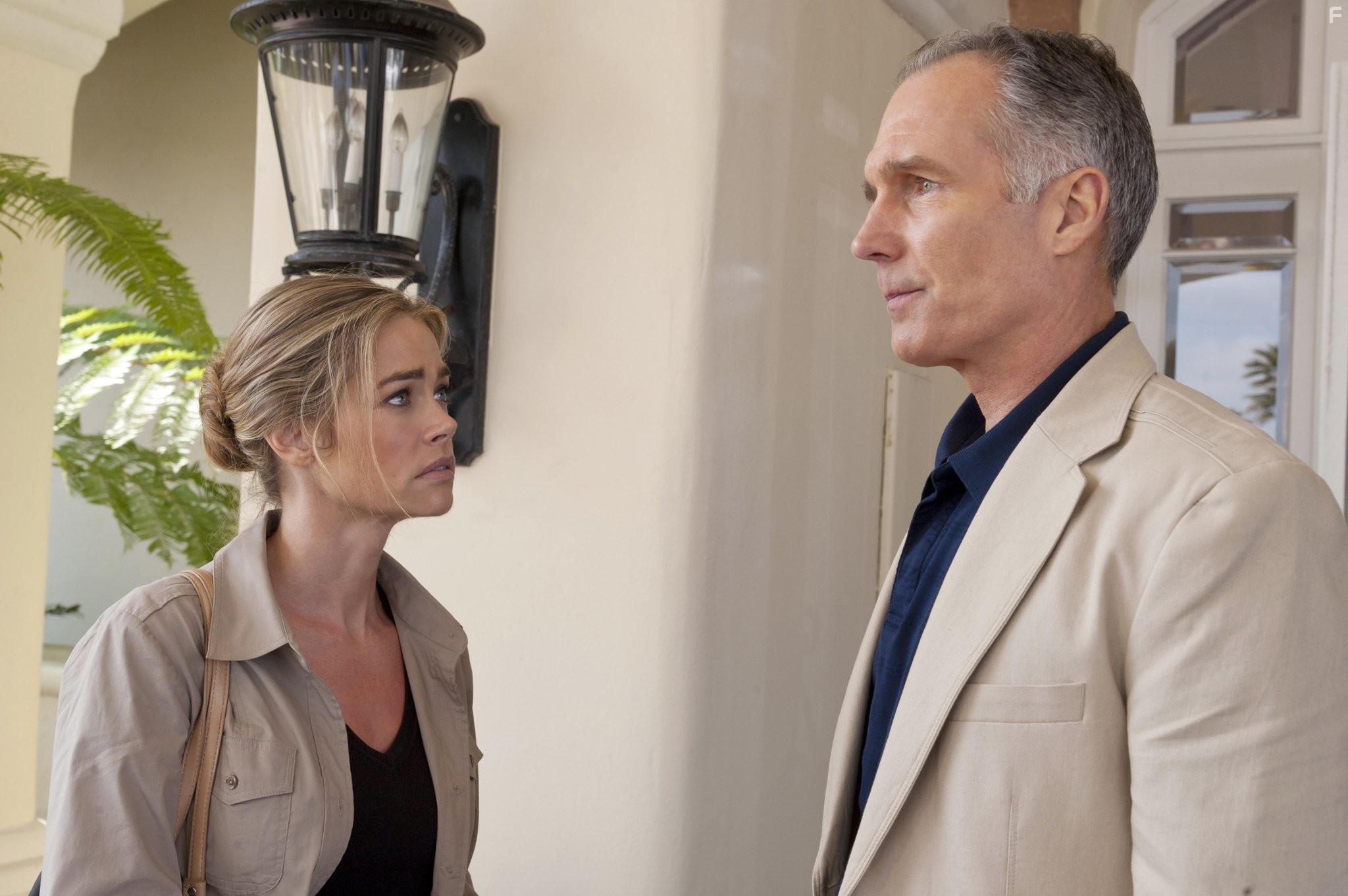 Denise Richards and Patrick St. Esprit in Голубая лагуна (2012)