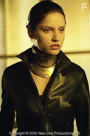 Leonor Varela stars as "Nyssa" in New Line Cinema's action thriller, BLADE II.