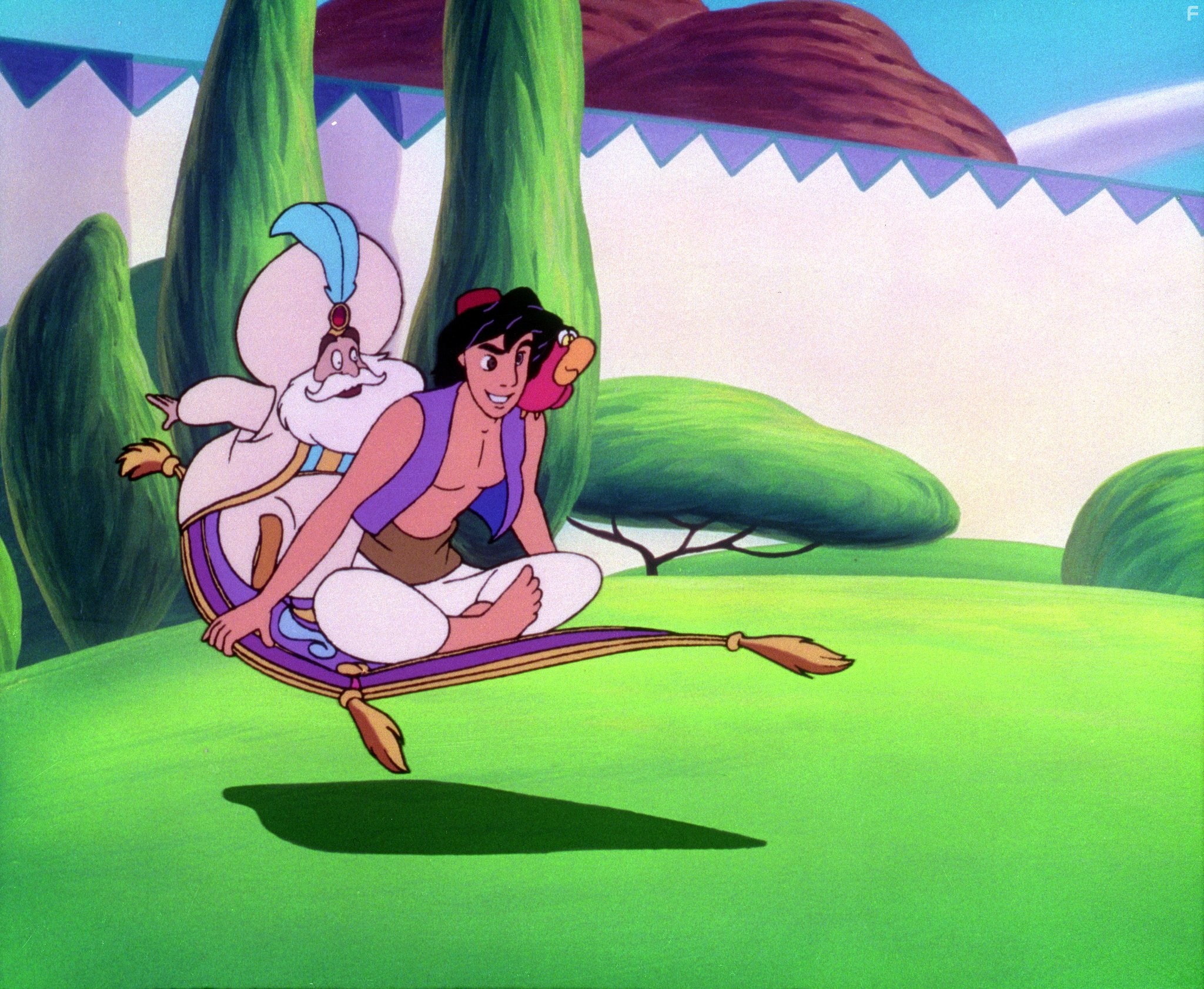 Val Bettin, Gilbert Gottfried, Brad Kane, and Scott Weinger in Bозвращение Джафара (1994)