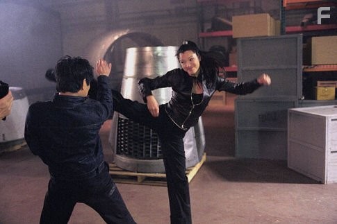 Jet Li and Kelly Hu in От колыбели до могилы (2003)