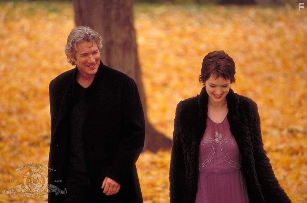 Richard Gere and Winona Ryder in Осень в Нью-Йорке (2000)