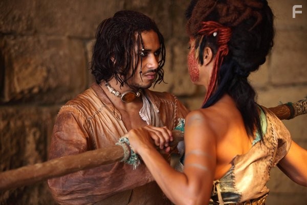 Sophie Okonedo and Elliot Knight in Синдбад (2012)