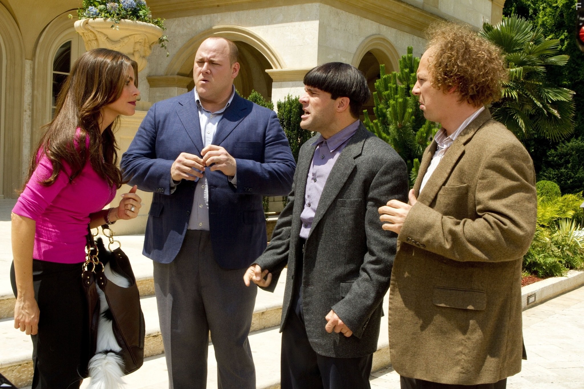 Sean Hayes, Sof?a Vergara, Chris Diamantopoulos, and Will Sasso in Три балбеса (2012)