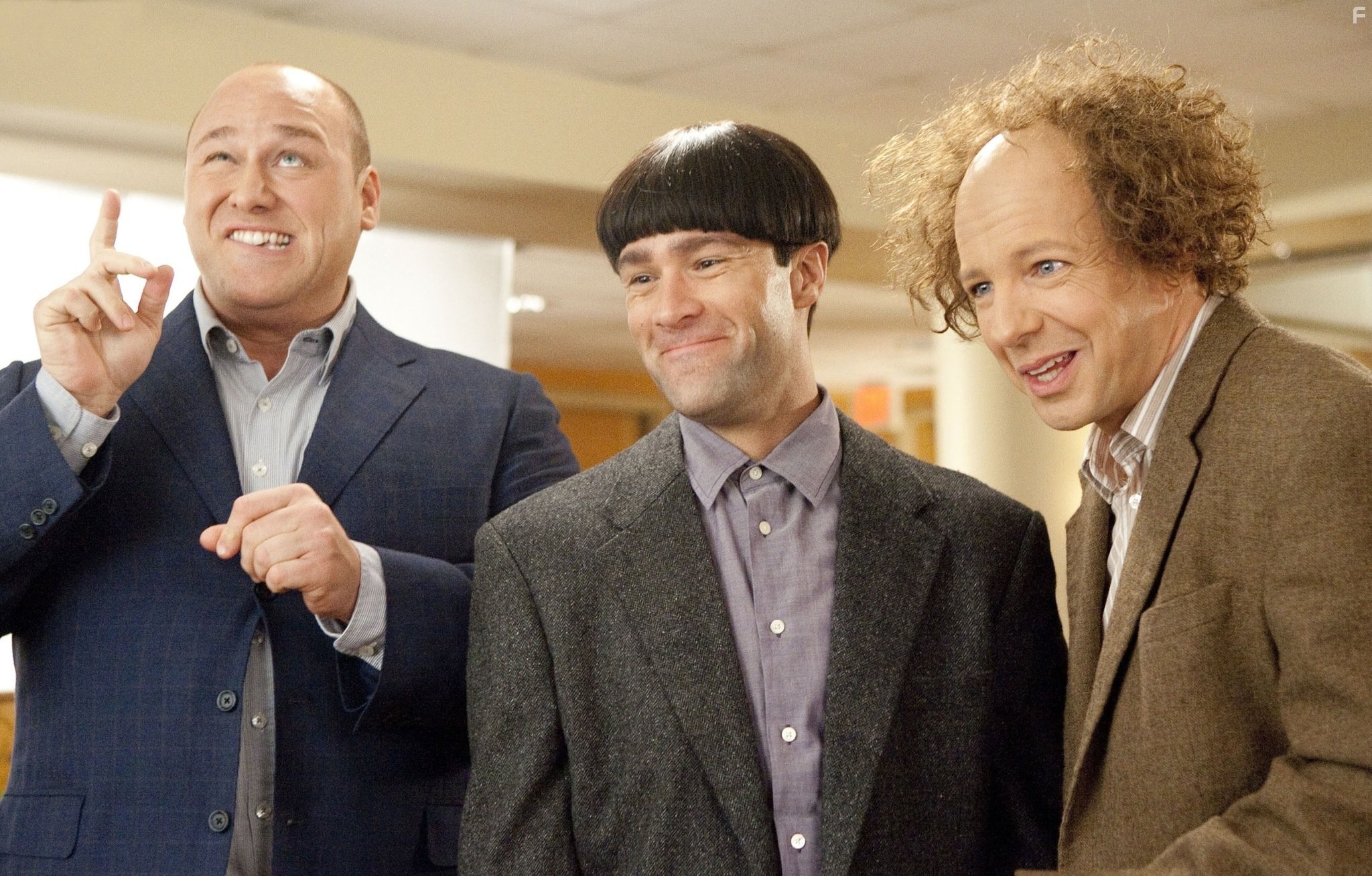 Sean Hayes, Chris Diamantopoulos, and Will Sasso in Три балбеса (2012)