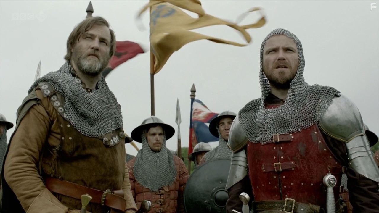 David Morrissey and Rory Kinnear in Пустая корона: Richard II (2012)