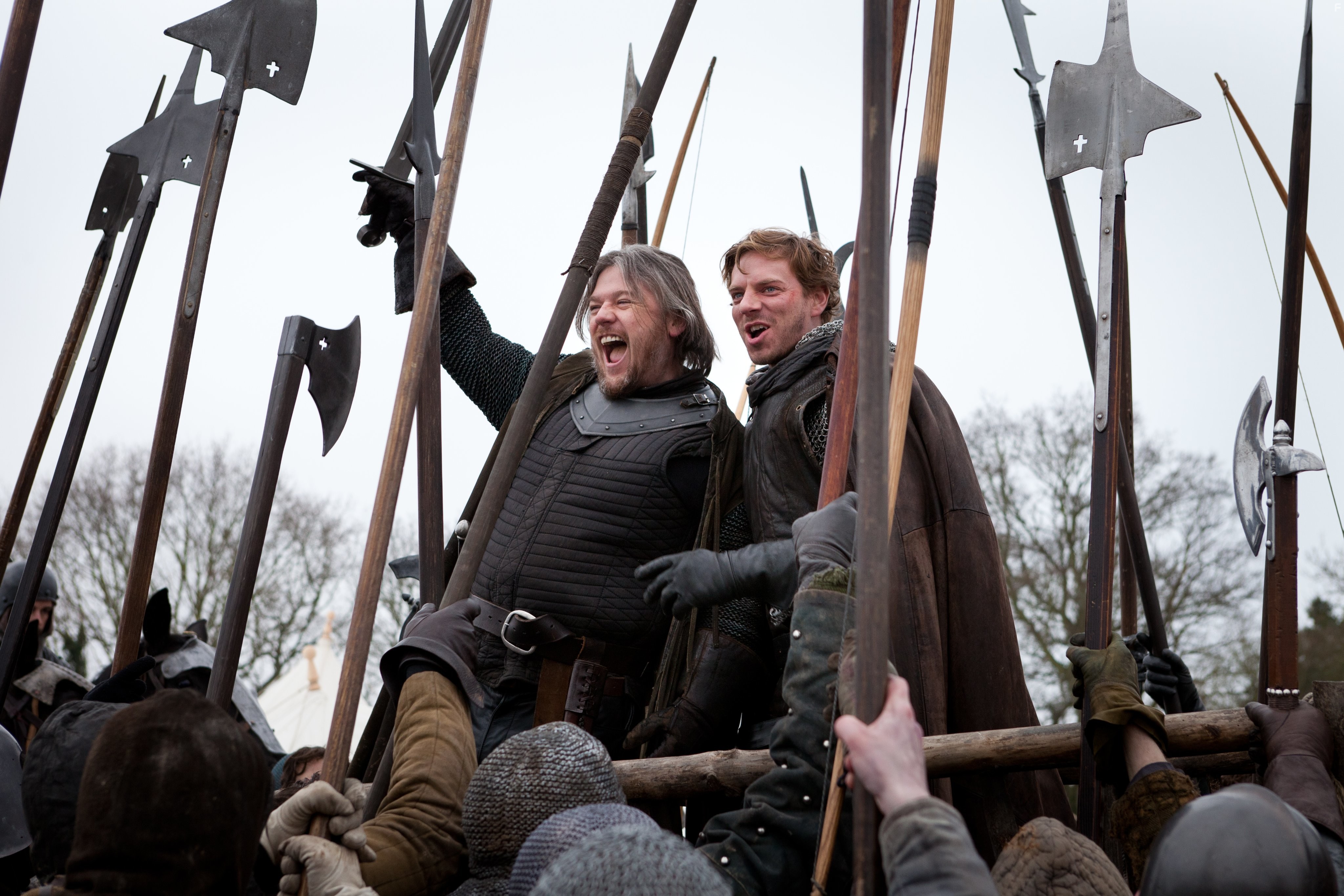 Stephen McCole and Joe Armstrong in Пустая корона: Henry IV, Part 1 (2012)
