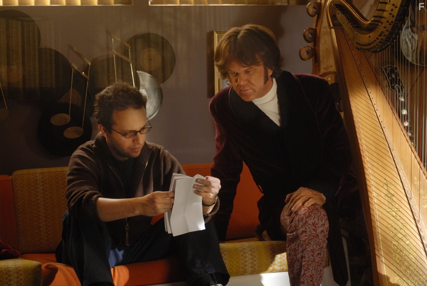 John C. Reilly and Jake Kasdan in Взлеты и падения: История Дьюи Кокса (2007)