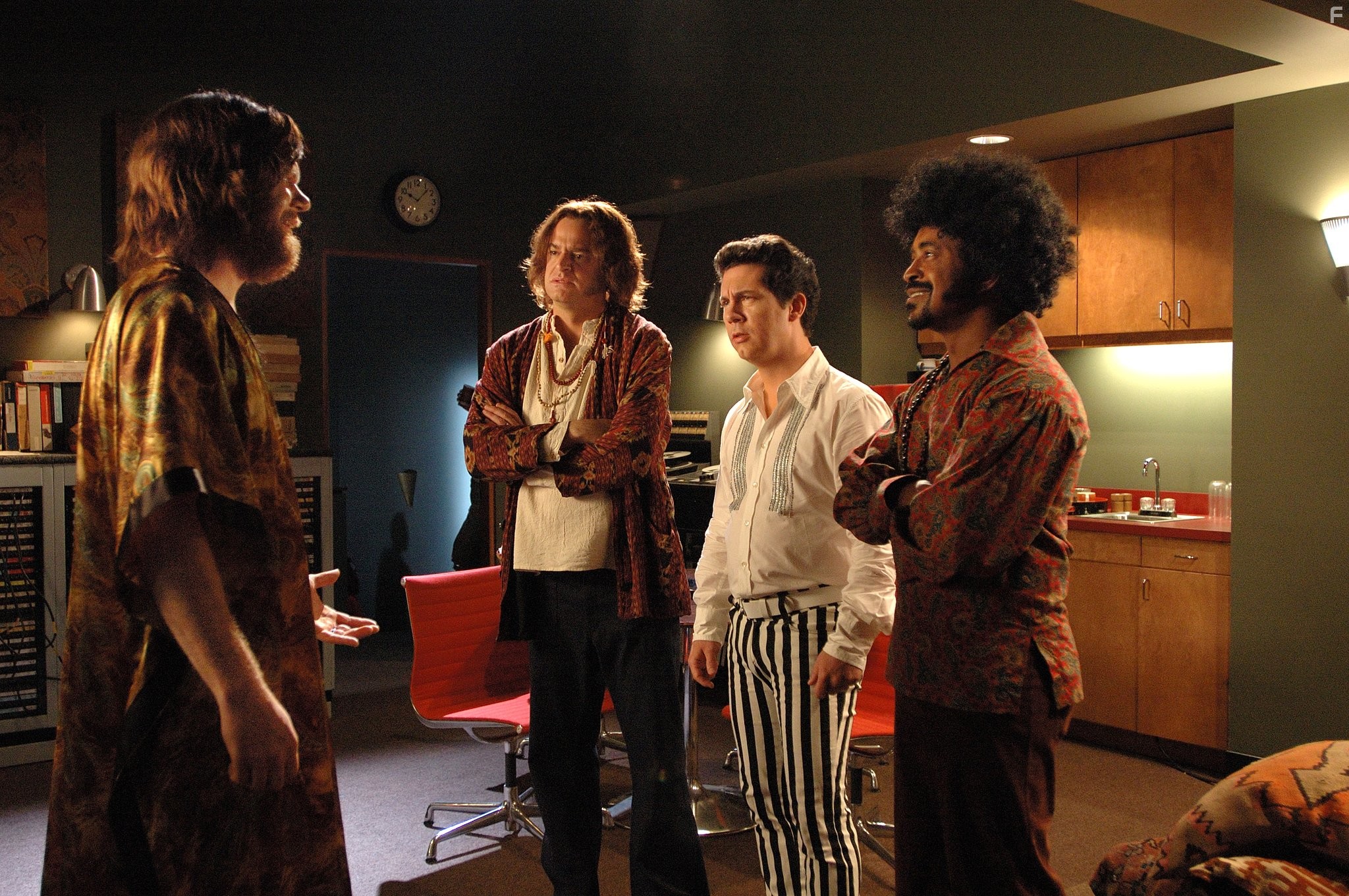 John C. Reilly, Tim Meadows, Matt Besser, and Chris Parnell in Взлеты и падения: История Дьюи Кокса (2007)